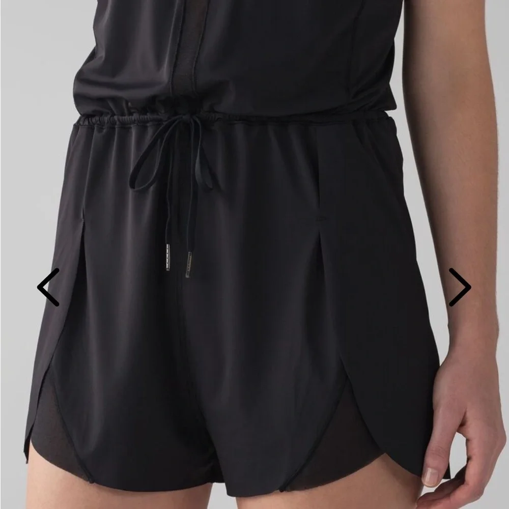 Lululemon Revitalize Romper in Black